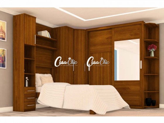 Quarto de Solteiro Modulado Europa Ere